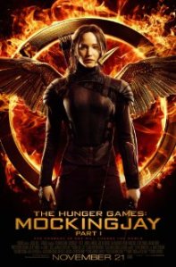 promotional poster for the hunger games: mockingjay - part 1